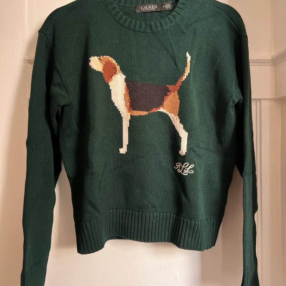 Lauren Dark Green Knit Sweater